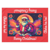 Tropische zonsondergang Santa Tafelkleed (Voorkant (Horizontaal))