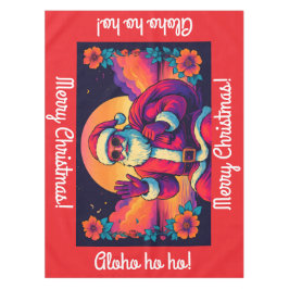 Tropische zonsondergang Santa Tafelkleed