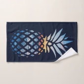Tropische zonsondergang strand ananas handdoek (Handdoek)