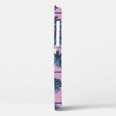 Tropische zonsondergang:  strandillustratie Case-Mate iPhone case (Achterkant / Links)