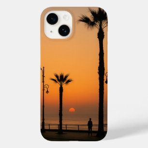 Tropische zonsondergang telefoonhoesje - Draag de Case-Mate iPhone 14 Hoesje