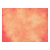 Tropische zonsondergang wolk effect tafelkleed (Voorkant (Horizontaal))