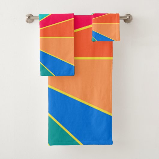 Tropische zonsopgang bad handdoek (Insitu)