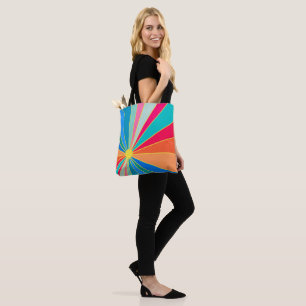 Tropische zonsopgang tote bag