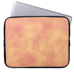 Tropische zonsopgang wolk effect laptop sleeve