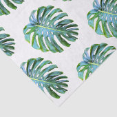 Tropische zwarte bladfoto Griekenland Tissuepapier (Detail)