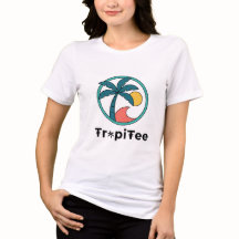 TropiTee Logo – Krachtig T-Shirt met Tropisch Icoo