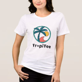 TropiTee Logo – Krachtig T-Shirt met Tropisch Icoo