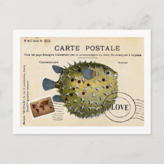 Tropival  visliefde briefkaart