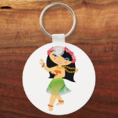 Tropo Girl hulla dancer Sleutelhanger (Voorkant)