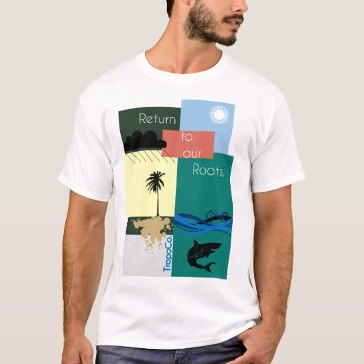 TropoCo. Terug naar ons T-shirt (Voorkant)