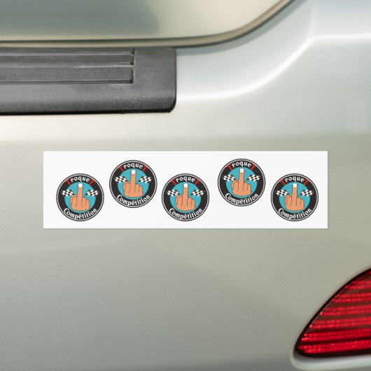 troquet bumpersticker (Op auto)