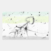 TROS Aromantische (ARO) Pride Flag Stickers (Voorkant)