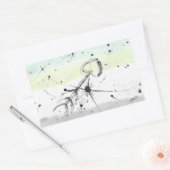 TROS Aromantische (ARO) Pride Flag Stickers (Envelop)