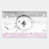 TROS Asexual Pride Flag stickers (Voorkant)