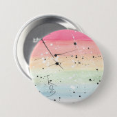 TROS Button voor LGBT Pride-regenboog (kies groott (Voorkant /achterkant)