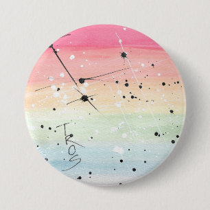TROS Button voor LGBT Pride-regenboog (kies groott