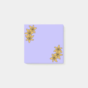 Tros Gele Cartoonlelies Post-it® Notes