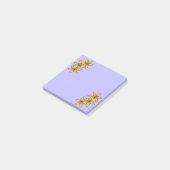 Tros Gele Cartoonlelies Post-it® Notes (Schuin)