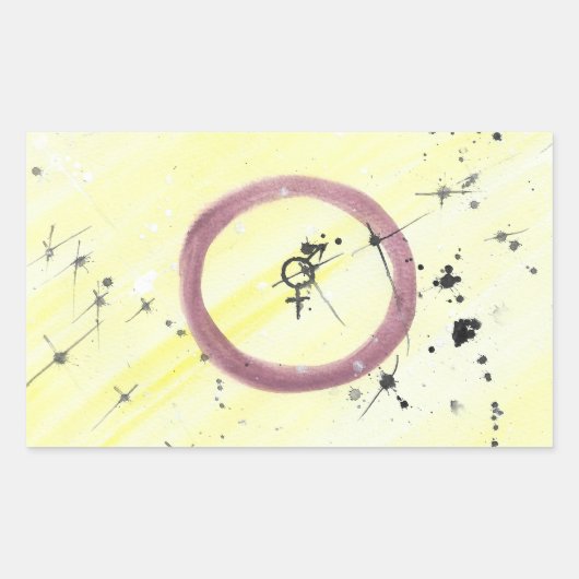 TROS Intersex Pride Flag stickers (Voorkant)