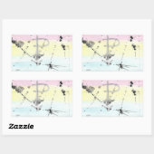 TROS Pansexual Pride Flag stickers (Vel)