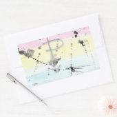 TROS Pansexual Pride Flag stickers (Envelop)