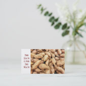 tros rauwe aardappelen visitekaartje (Staand voorkant)