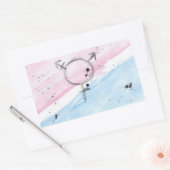 TROS Transgender Pride Flag sticker (Envelop)