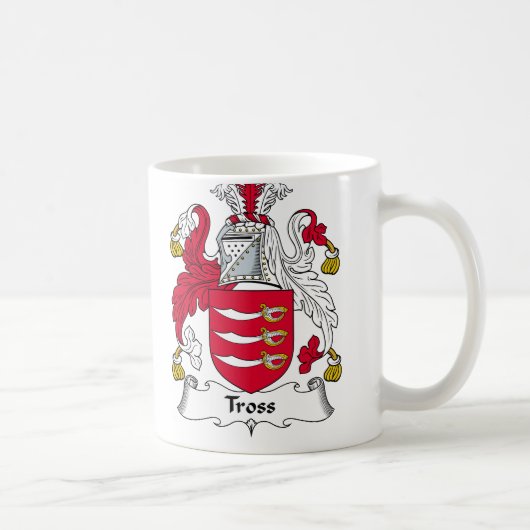 Tross Family Crest Koffiemok (Rechts)
