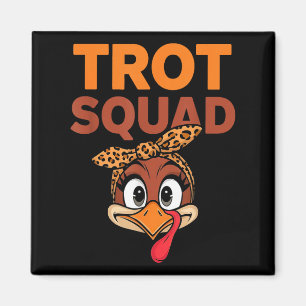 Trot Squad Funny Turkije geconfronteerd met Thanks Magneet