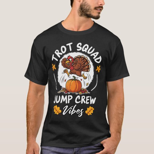 Trot Squad Jump Crew Vibes T-shirt (Voorkant)
