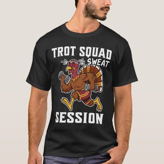 Trot Squad Sweat Session T-shirt (Voorkant)