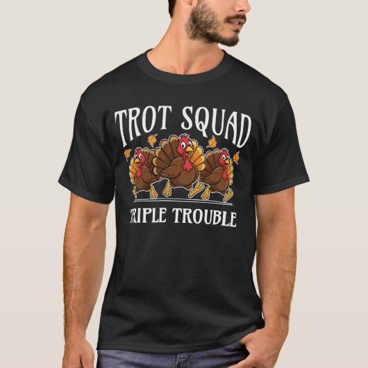 Trot Squad Triple Trouble T-shirt (Voorkant)