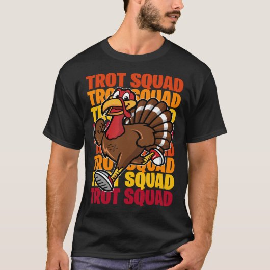 Trot Squad Turkije Masker T-shirt (Voorkant)