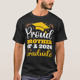 Trote Broer Van Een 2026 Gepersonaliseerde Afstude T-shirt