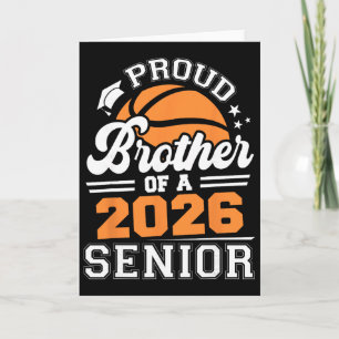 Trote broer van een Sketll senior 2026 afstuderen Kaart