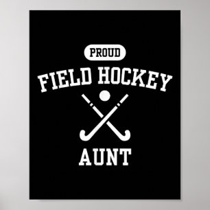 Trote Hockey Tante - Tante Van Hockeyspeler Co Poster