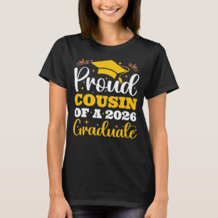 Trote neef van een 2026 gepersonaliseerde afstuder t-shirt