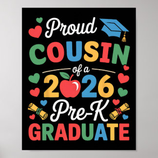 Trote neef van een Cl 2026 Pre-k afgestudeerde afs Poster