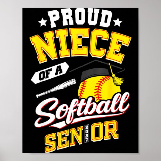 Trote nicht van een softbal eindexamenklas 2027 poster (Voorkant)