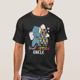 Trote Oom Autisme Bewustzijn Familie Matching T-shirt