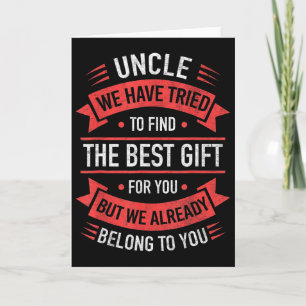 Trote Oom Grappige Oom Cadeaus Vaderdag Van Neef N Kaart