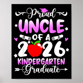 Trote oom van afgestudeerde kleuter 2026 poster