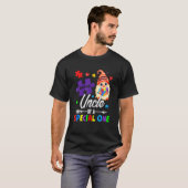 Trote Oom Van Eén Speciale Puzzelkabouter Autisme T-shirt (Voorkant volledig)