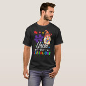 Trote Oom Van Eén Speciale Puzzelkabouter Autisme T-shirt (Voorkant volledig)