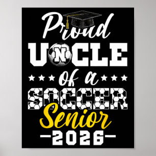 Trote Oom Van Een Voetbal Senior 2026 Afstudeer Gi Poster
