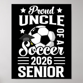 Trote Oom Van Eén Voetbal Senior 2026 Afstuderen Poster
