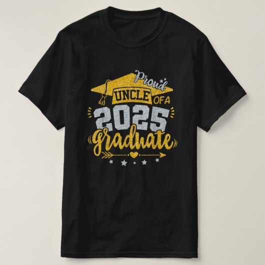 Trote Oom van eindexamenklas 2025  T-shirt (Design voorkant)