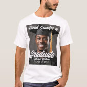 Trote Opa van Afgestudeerde Foto Afstuderen T-shirt (Voorkant)