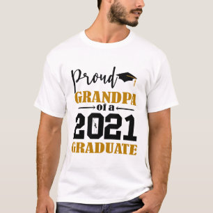 Trote opa van een afgestudeerde in 2021 t-shirt